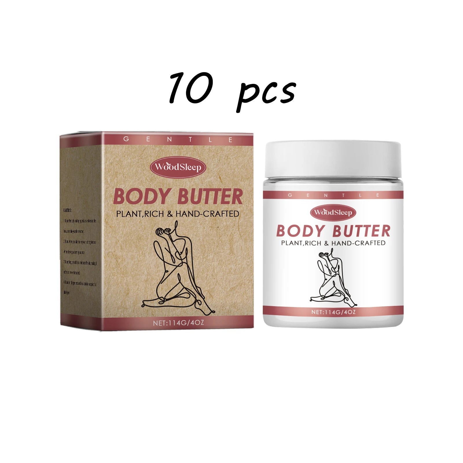Woodsleep Moisturizing Body Cream Repair Dryness and Roughness Non-greasy Smoothing Firming Reduce Wrinkle Darkness Body Butter