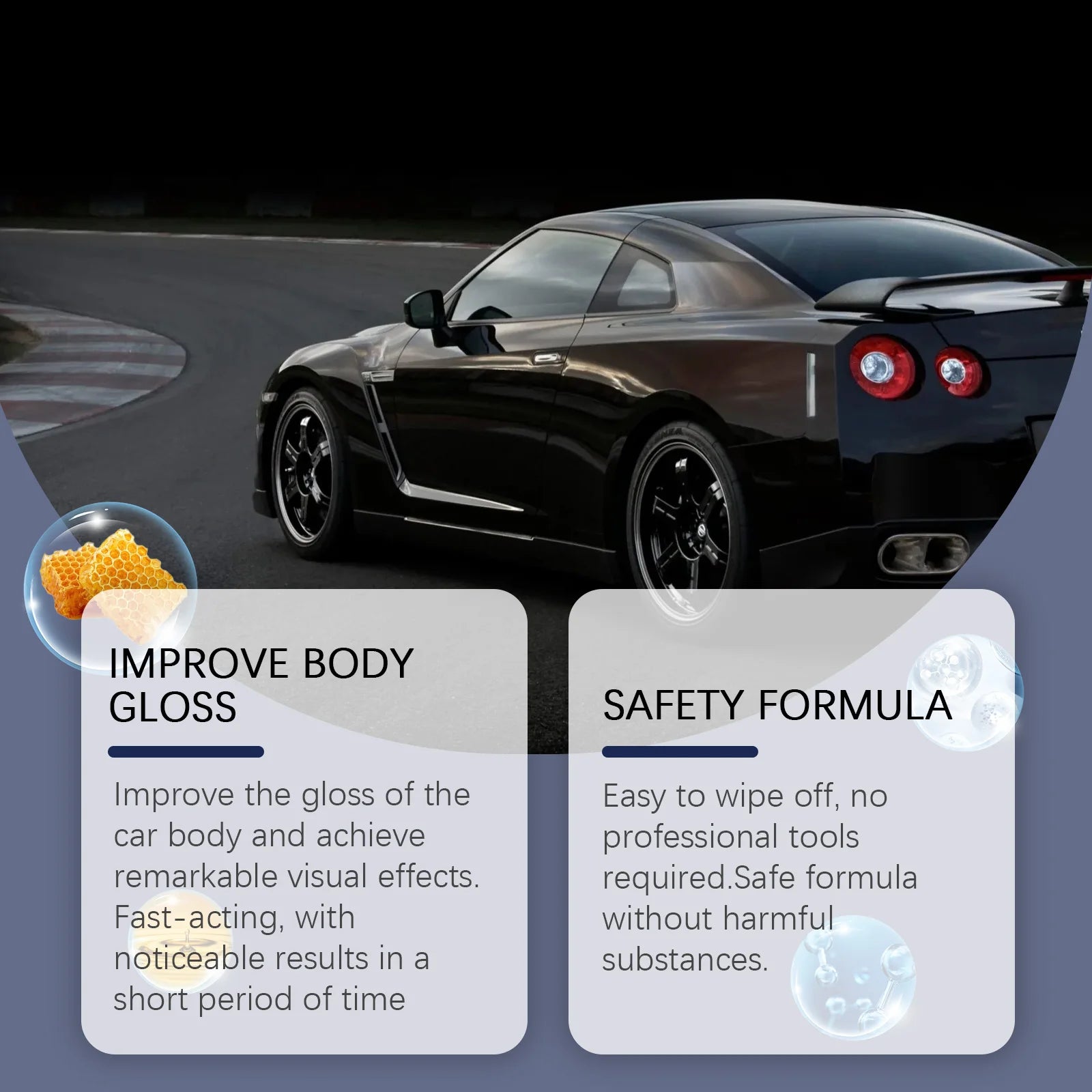 Car Scratch Remover Polishing Wax Crystal Plating Hard Glossy Layer Covering Paint Surface Coating Formula Waterproof Film 