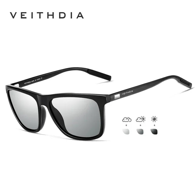 Polarized Sunglasses Men UV400 | Retro Aluminum TR90 Eyewear
