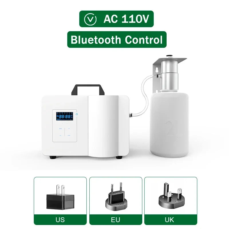 Namste Cover 10000M³ Scent Diffuser Smart Bluetooth Control Hotel Commercial Perfume Diffuser Machine Home Hvac System Diffuser