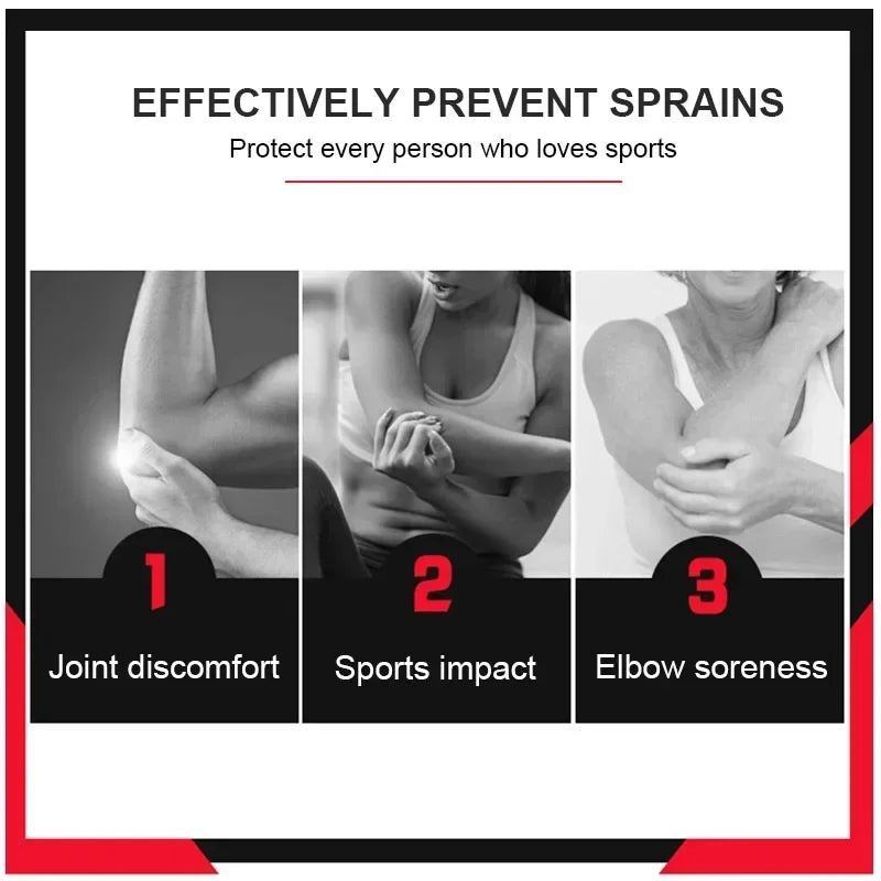 1pc/2pcs Compression Elbow Pads for Sports And Fitness - Outdoor Sports Cycling Tennis Badminton Basketball Training Equipment