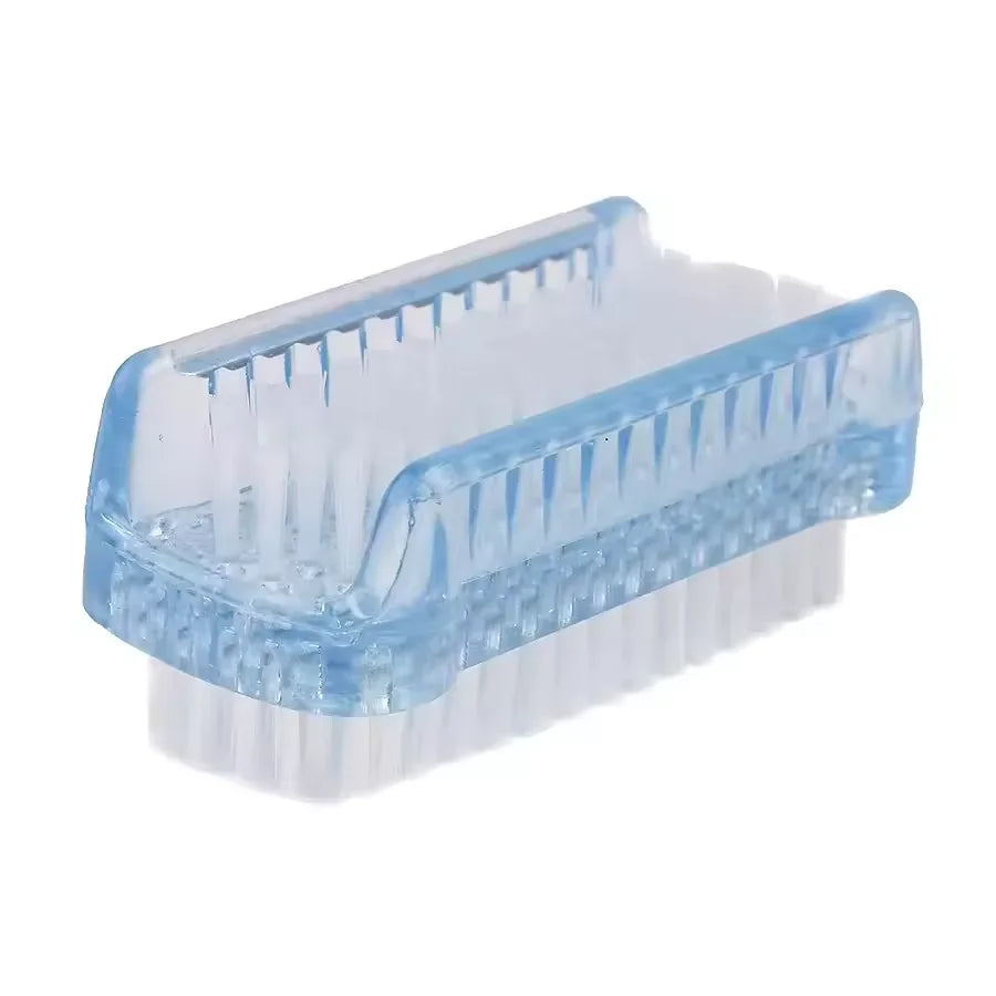 Double-Sided Nail Cleaning Brush, Manicure and Pedicure Tool, Ideal for Fingernails and Toenails