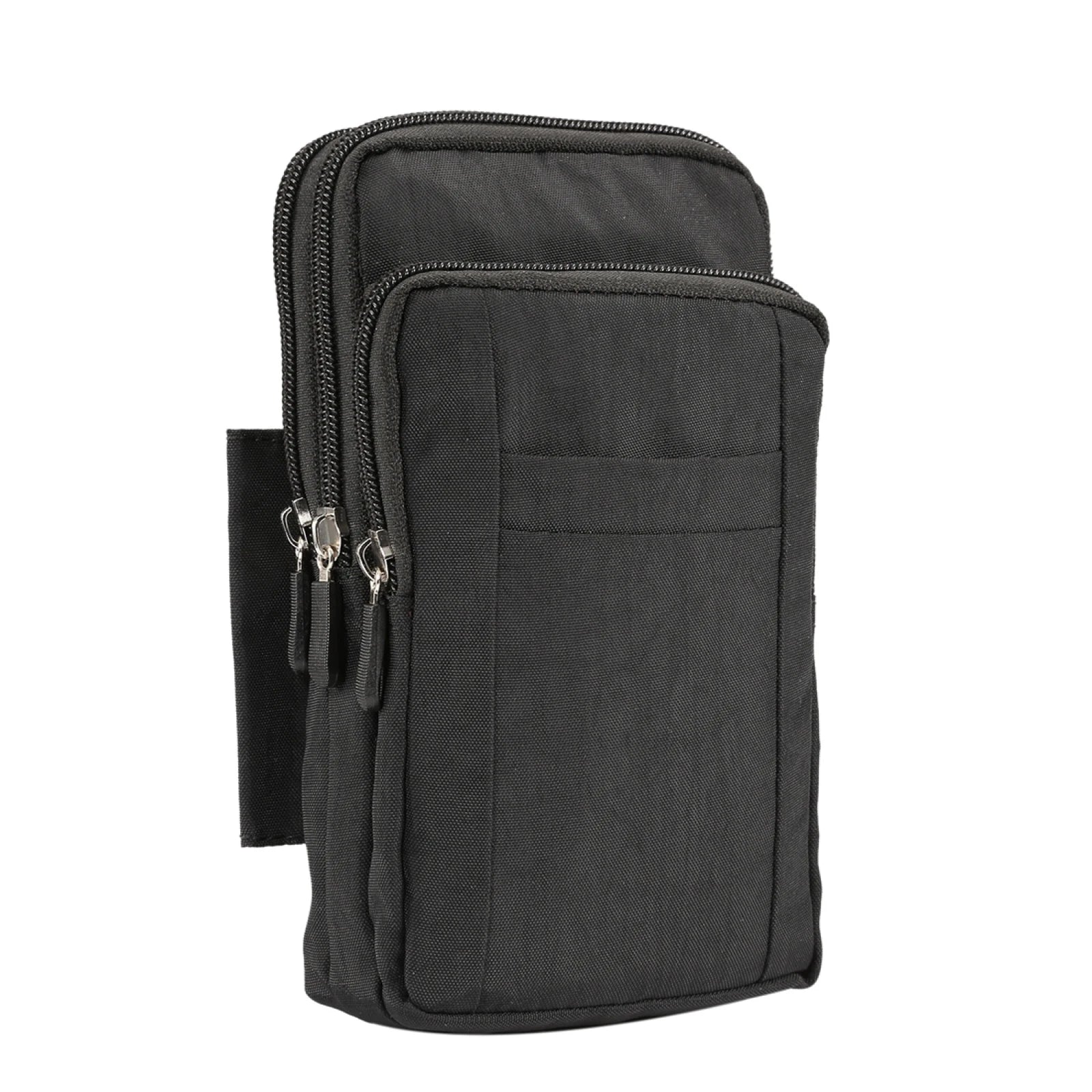 Outdoor Phone Carrying Case Pouch Nylon Crossbody Shoulder Cell Phone Holster Waist Belt Wallet Bag with Carabiner