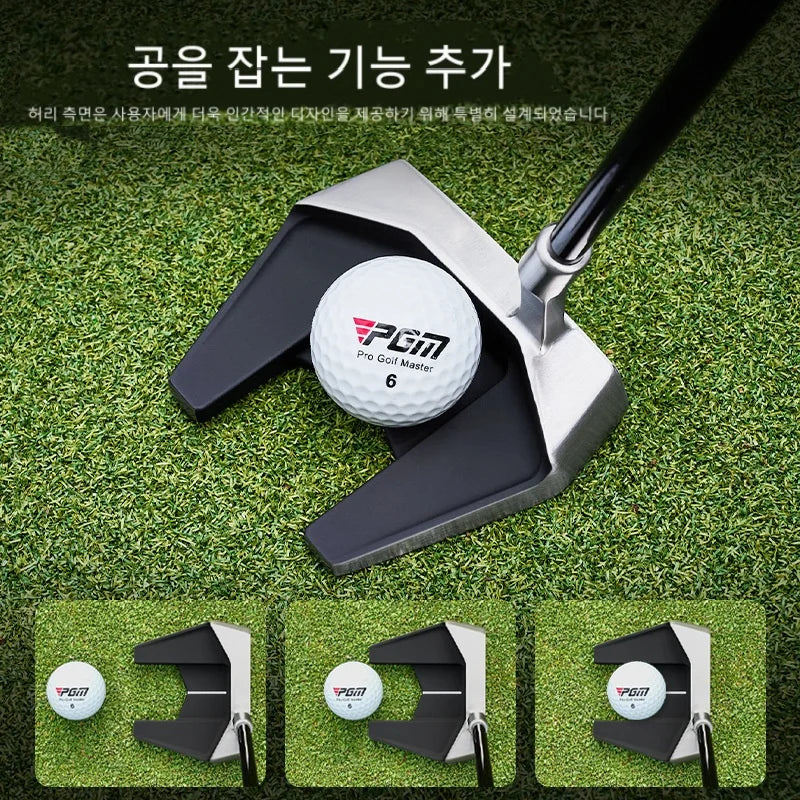 PGM Left Hand Men Golf Clubs Standing Professional Putter Can Pick Up Balls TUG077