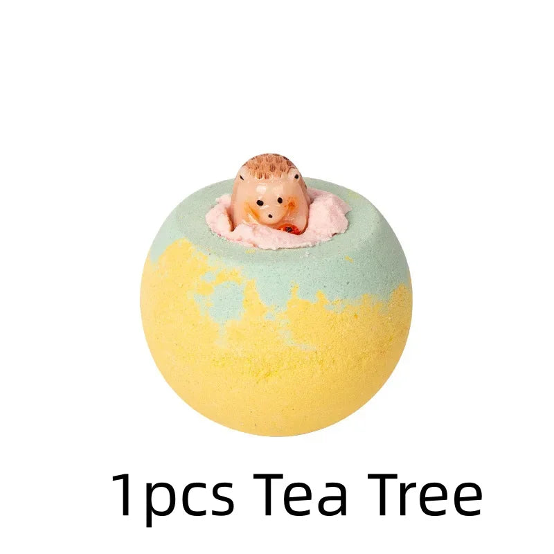 100G Bath Bombs with Surprise Toys for Kids, Inside for Kids & Boys and Girls Holiday Bubble Bath with Cheerful Scent