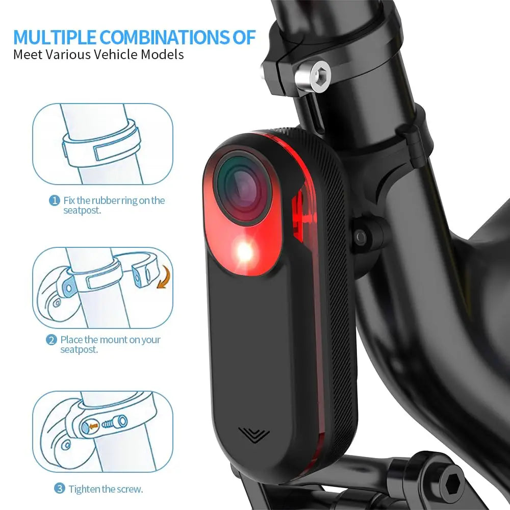 DOMEN Bicycle Saddle Lamp Mount Bike Seatpost Taillight Bracket Holder For Garmin Varia Radar Rearview RTL510 515 500 RVR315