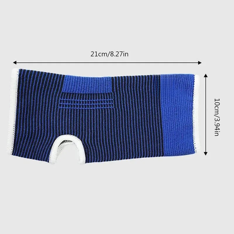 1Pair Multi-Sport Ankle Brace Knitted Breathable Compression Support for Basketball Football Gym Running Stability Protector