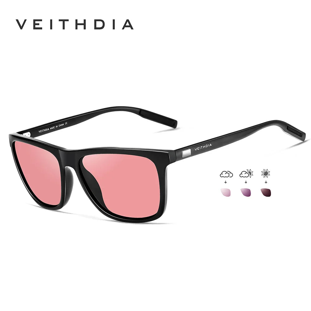 Polarized Sunglasses Men UV400 | Retro Aluminum TR90 Eyewear