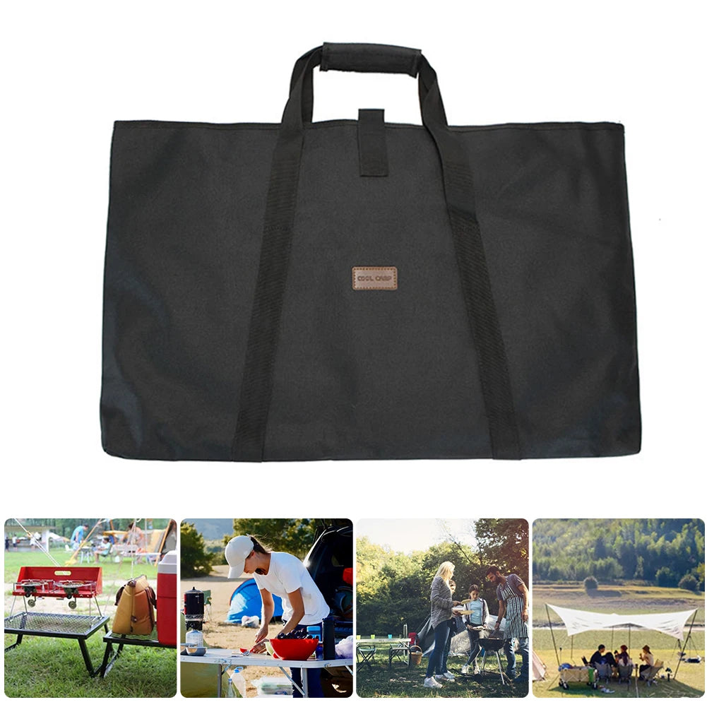 Multifunctional Oxford Carry Bag with Handle Waterproof Outdoor Storage Bag Camping Table Carry Bag for Camping Outdoor Picnic