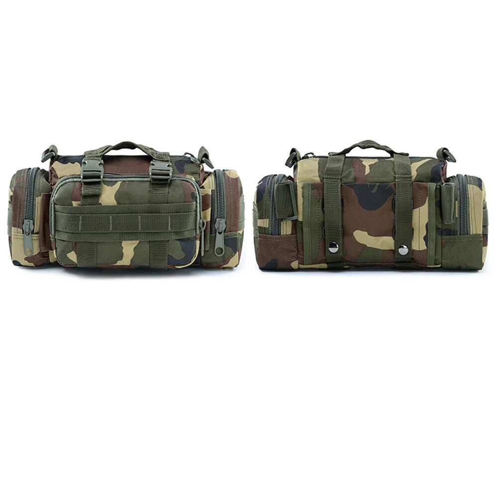 Tactical Military Molle Chest Fanny Pack Backpack Camping Hiking Climbing Travel Bag Crossbody Backpack Multifunctional Handbag