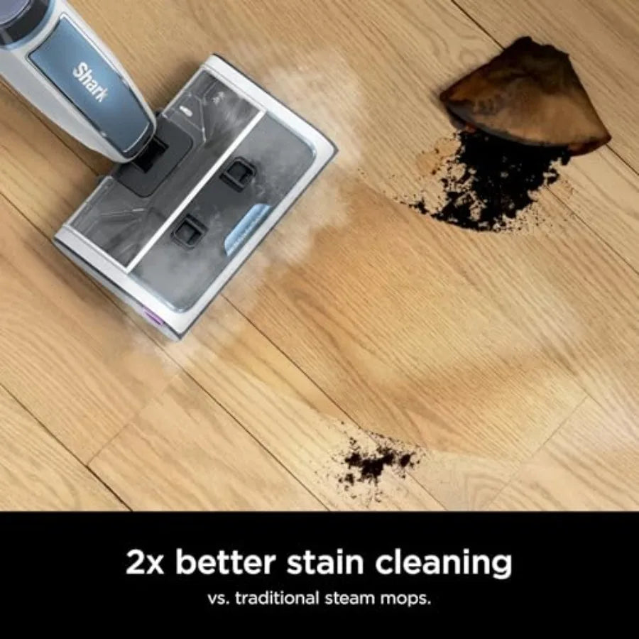 3-in-1 Steam Mop for Hardwood Tile Laminate Floors Lightweight Steam Cleaner with Sealed Design Picks Up Debris Deep Scrubs
