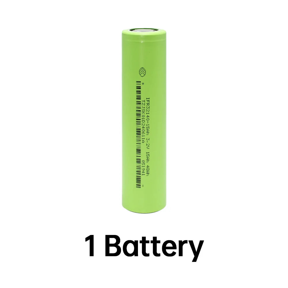 15Ah 32140 Lifepo4 Battery 3.2V 48WH Large Capacity Scooter Battery Cell A-grade Lifepo4 32140 Eve for Assembling Battery Pack