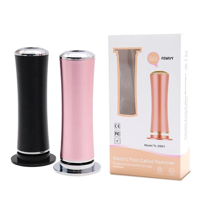 Electric Foot Callus Remover Feet Care File Heels Dead Skin Pedicure Tool Electronic Foot Grinder Tool And Replacement Sandpaper