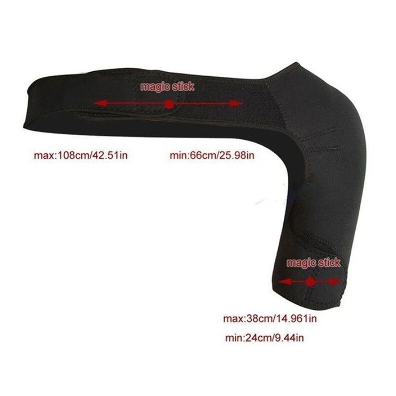 Portable Self Heating Shoulder Wrap Adjustable Thermal Therapy for Neck and Shoulder Pain Relief for Joint Pain Relief