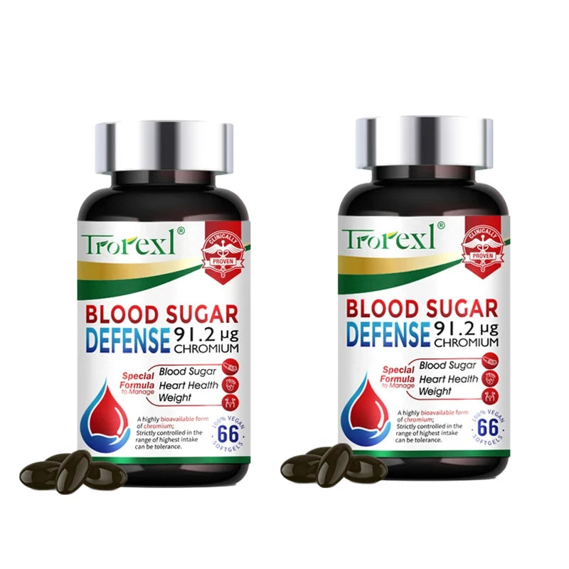 Blood Sugar Diabetes Capsule for Cardiovascular Health, Glucose Metabolism, Maintain of Normal Blood Glucose Concentrations