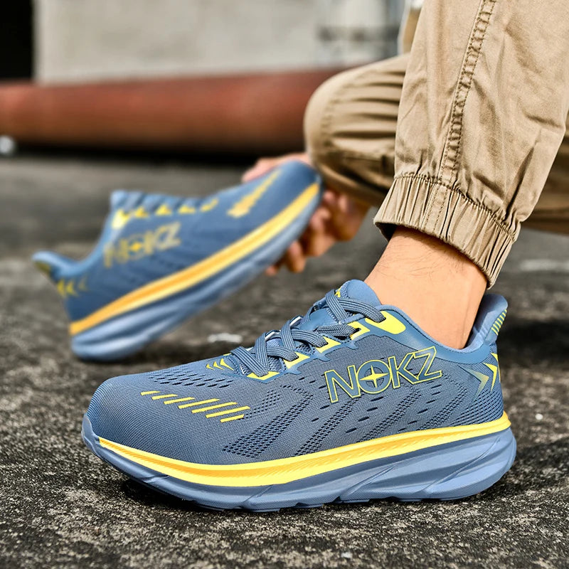 Professional Lightweight Safety Shoes Men Steel Toe Sneakers Puncture Proof Safety Work Boots Man Outdoor Safety Work Shoes 2025