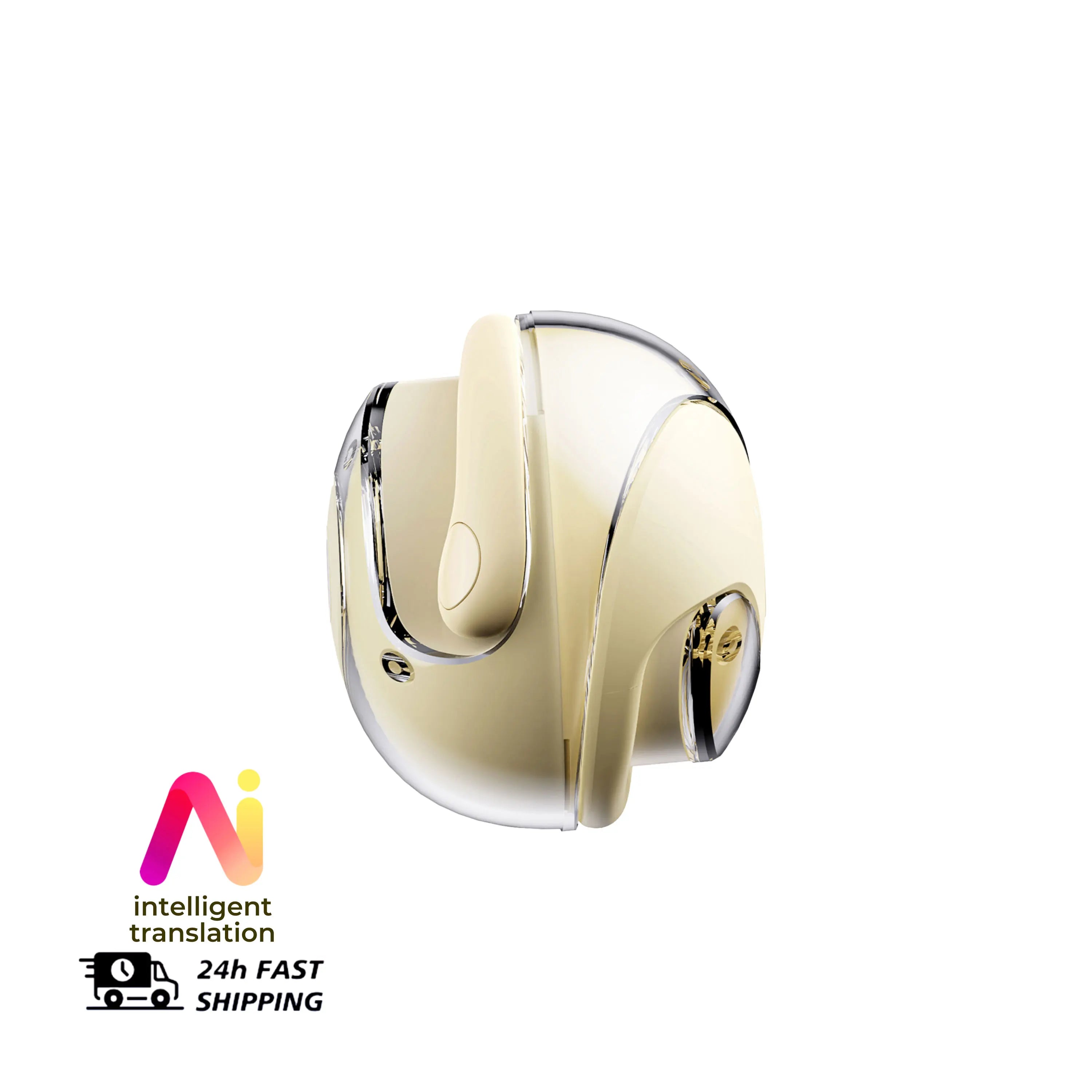 Mini Translator Earbuds 144 Languages High Accurac Ai Translator Wireless Bluetooth Earphones for Outdoor Sports Music Headset