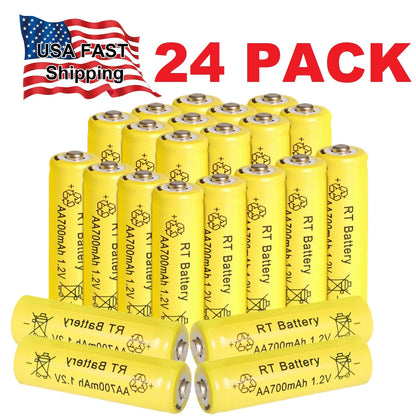 10-60PCS 8000mAh 1.2V AA Ni-MH Rechargeable Battery, Suitable for Remote Control, Toy Flashlight, Wireless Keyboard, Mouse