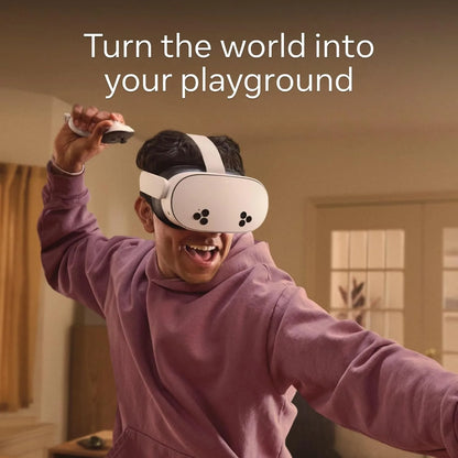 Meta Quest 3S 128GB - Dive Into Mixed Reality - Unreal Experiences - All-in- One Headset