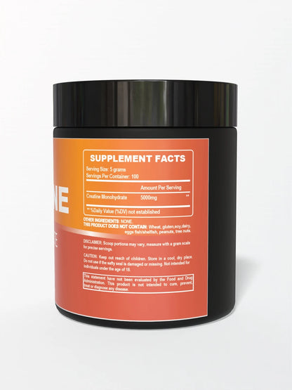Nature4U Micronized Creatine Monohydrate Powder 500G, 5000mg Per Serving (5g), Pure Creatine ,Unflavored, 100 Serving