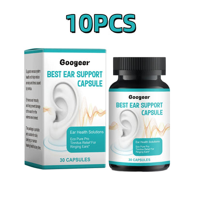 30pcs Googeer Tinnitus Relief Capsules Protect Ear Cells Health Provide Nutrition Keep Clear Hear Body Treatment Capsules