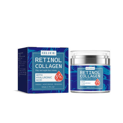 EELHOE Retinol Collagen Face Cream Fade Fine Lines Brightening Skin Tone Improve Skin Elasticity Tightening Face Care Cream