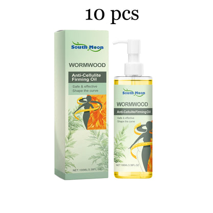 South Moon Wormwood Body Shaping Oil Enhance Skin Elasticity Burning Fat Tightening Reduce Sagging Moisturizing Body Essence Oil