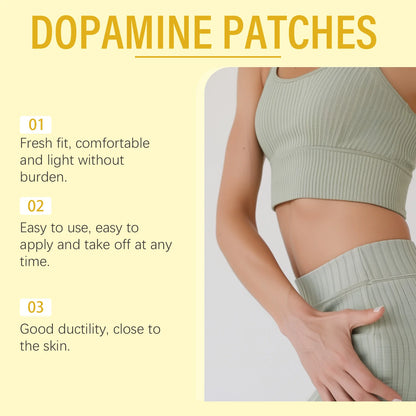 South Moon 30pcs Dopamine Patch Strengthen Immune System Energy Boost Anti Anxiety Relief Mood Nourish Body Care Dopamine Patch