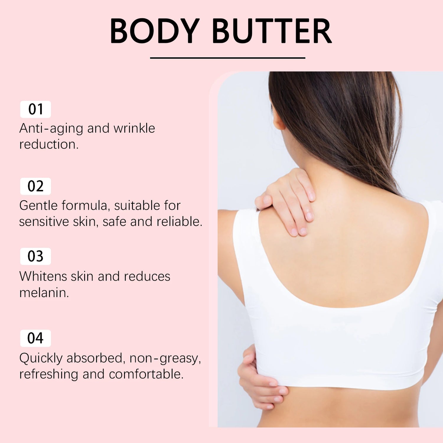 Woodsleep Moisturizing Body Cream Repair Dryness and Roughness Non-greasy Smoothing Firming Reduce Wrinkle Darkness Body Butter