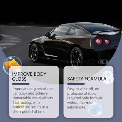 Car Scratch Remover Polishing Wax Crystal Plating Hard Glossy Layer Covering Paint Surface Coating Formula Waterproof Film ﻿