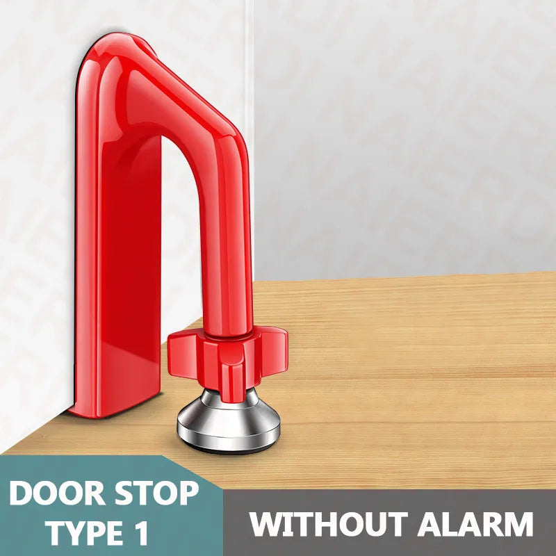 NAIERDI Door Lock Portable Locks Self-Defense Door Stop Travel Travel Accommodation Door Stopper Door Lock Security Device