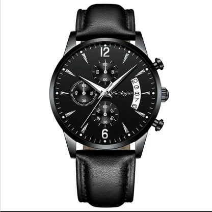 Watch POEDAGAR New Fashion Men Watch Waterproof Luminous Date Sports Watches Luxury Quartz Man Wristwatch Luxuri Male Clock +Box