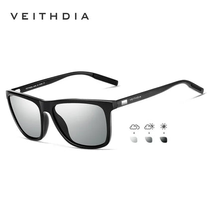 Polarized Sunglasses Men UV400 | Retro Aluminum TR90 Eyewear