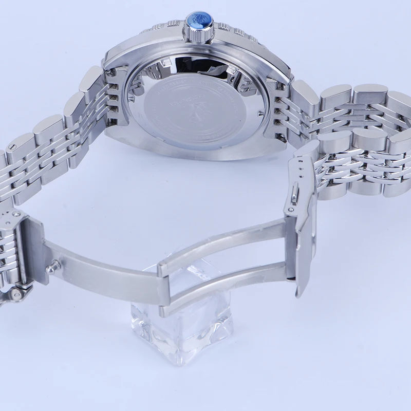 Tactical Frog Diver Watches Mens SUB 300 Sapphire 20ATM Water Resistance C3 Luminous Stainless NH35 Automatic Mechanical Watch