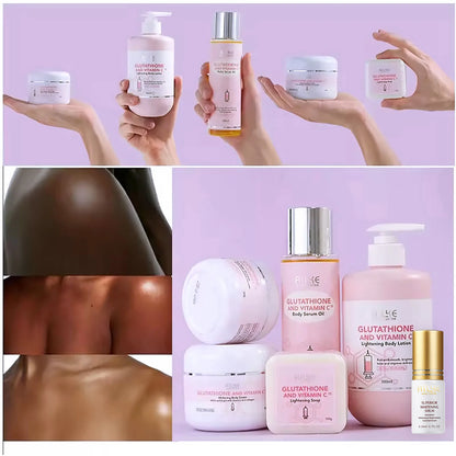 AILKE Vitamin C Cream, Hydration &amp; Brightening Lotion, Improve Dull Skin, Clean Skin, Glowing Beauty Face &amp; Body Care
