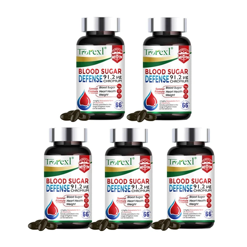 Blood Sugar Diabetes Capsule for Cardiovascular Health, Glucose Metabolism, Maintain of Normal Blood Glucose Concentrations