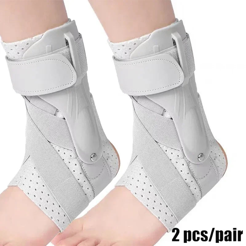 1/2PCS Ankle Brace Support with Side Stabilizers for Sprained Ankle Men Women Ankle Splint Stabilizer Recovery Tendonitis