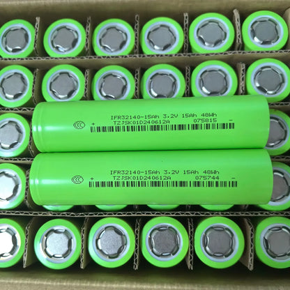 15Ah 32140 Lifepo4 Battery 3.2V 48WH Large Capacity Scooter Battery Cell A-grade Lifepo4 32140 Eve for Assembling Battery Pack