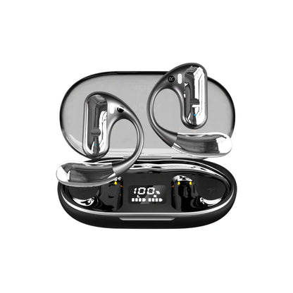 TWS Wireless Earphone, Bluetooth Headphones with Mic, 48H Stereo Headset,Lightweight and Comfortable Sports Earbuds, for Running