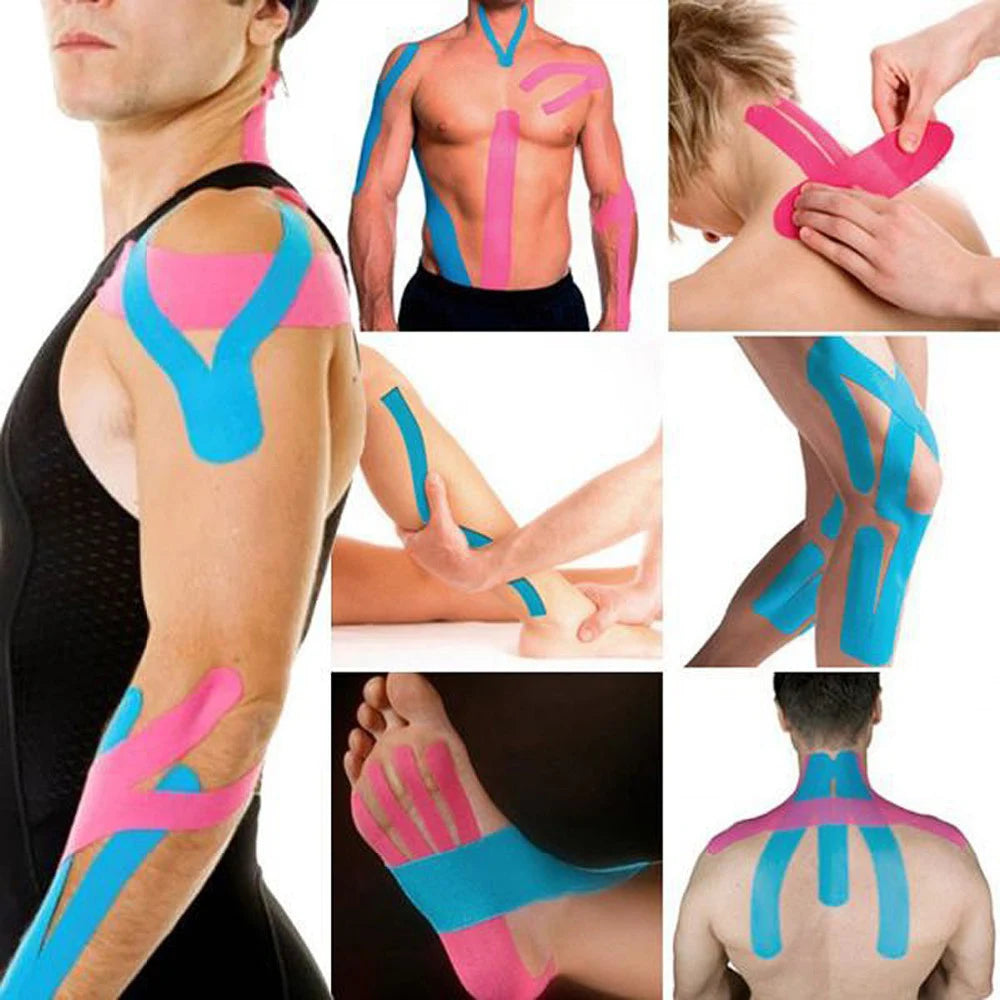COYOCO Kinesiology Tape for Knee Pain Relief &amp; Muscle Recovery - Elastic Sports Bandage for Athletic Support &amp; Fitness