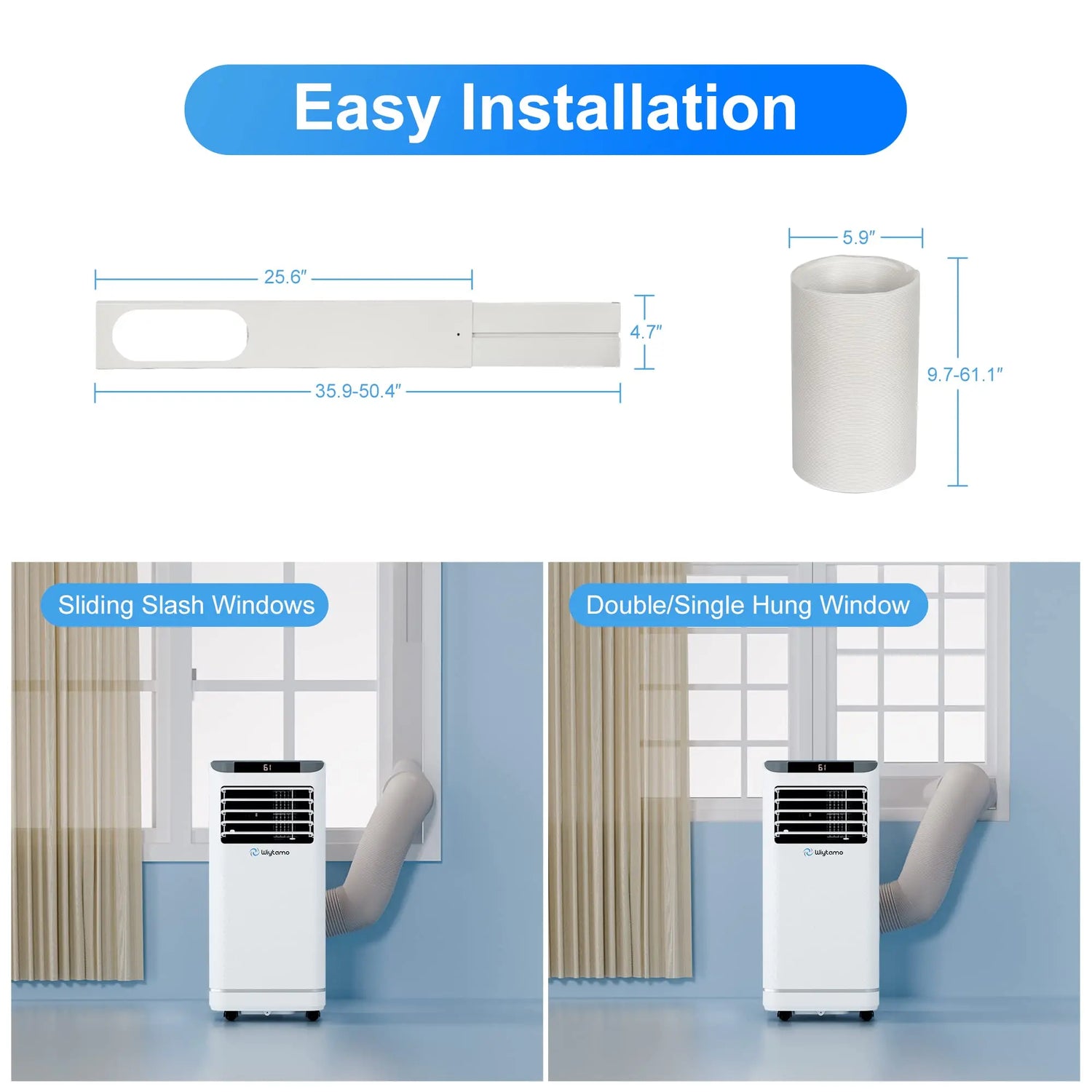 10,000 BTU Portable Air Conditioner, AC Unit,Heater,Dehumidifier &amp; Fan with Remote Control, Self Evaporation System, LED Display