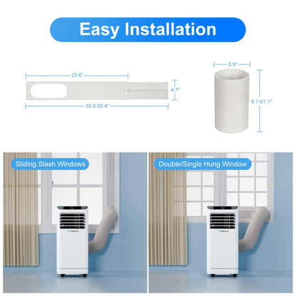 10,000 BTU Portable Air Conditioner, AC Unit,Heater,Dehumidifier &amp; Fan with Remote Control, Self Evaporation System, LED Display