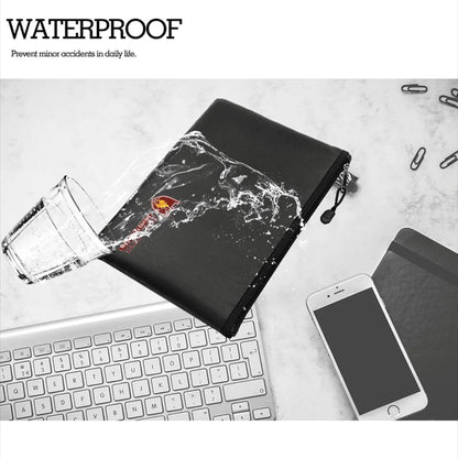 Small Organizer Fireproof ID Storage Bag Cash Passport A5 Notebook Jewelry Card Collection Bag Multifunctional Storage Bag
