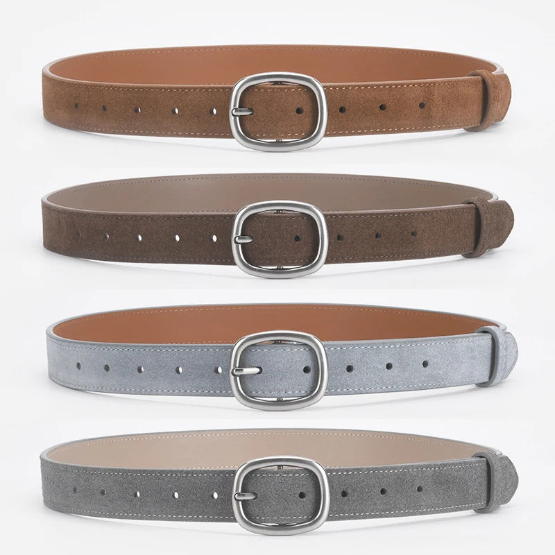 Suede Genuine Leather Women&