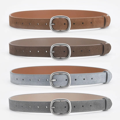 Suede Genuine Leather Women&