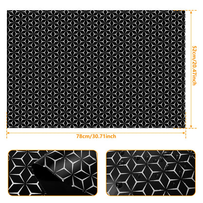 Silicone Induction Cooktop Mat Countertop Protector Scratch Induction Cover Kitchen Glass Ceramic Protector Kitchen Accessories