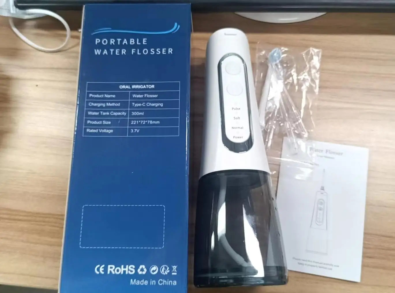 Water Flosser Electric Teeth Cleaning Water Floss Tooth Cleaner Tool Kit Portable Travel Teeth Irrigation Cleaner