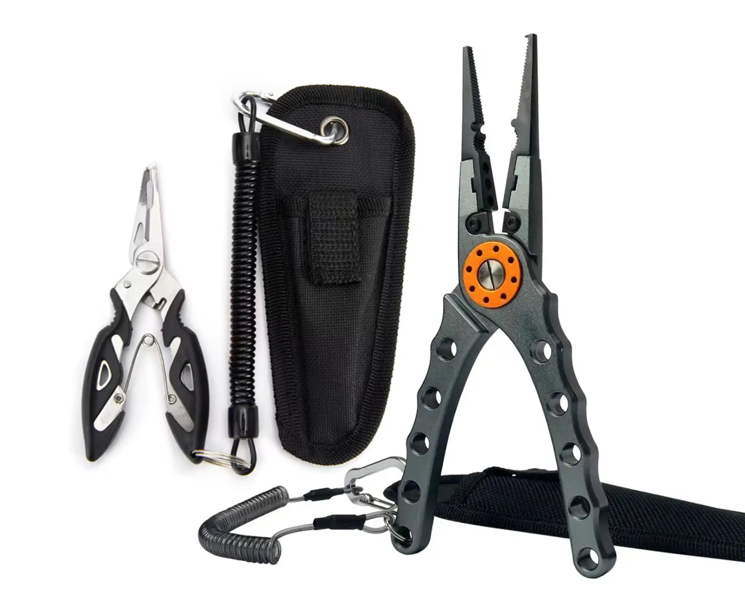 Outdoor fishing pliers, line cutters, multifunctional aluminum alloy scissors hooks, remove 150g 20cm fishing equipment