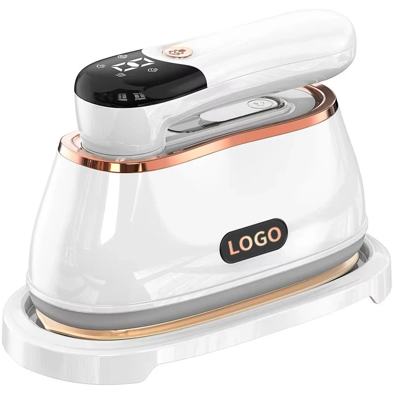110V/220V Handheld Steam Iron Foldable Garment Steamer 1200W Power Portable 5 Speed Steamer Touch Screen Rotary Electric Iron