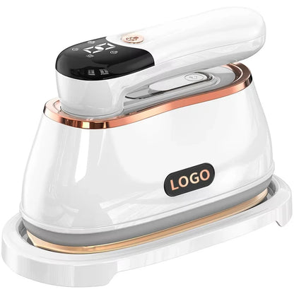 110V/220V Handheld Steam Iron Foldable Garment Steamer 1200W Power Portable 5 Speed Steamer Touch Screen Rotary Electric Iron